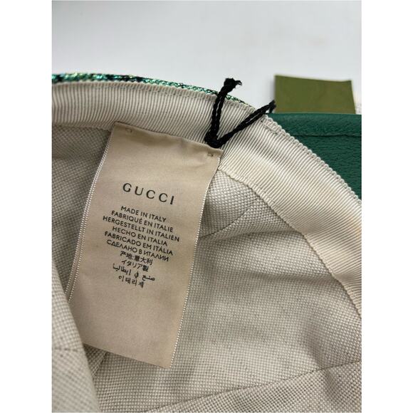 Unisex Gucci, GG metallic jacquard lame baseball cap size medium adjustable main image 7
